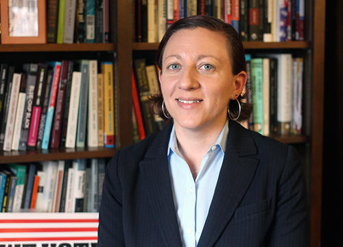Associate Professor Melissa F. Weiner of the Sociology and Anthropology Department.