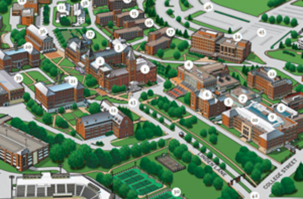 Campus Maps | College of the Holy Cross