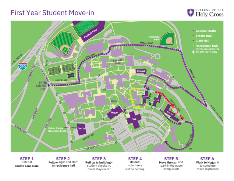 Move-In Traffic Pattern Map