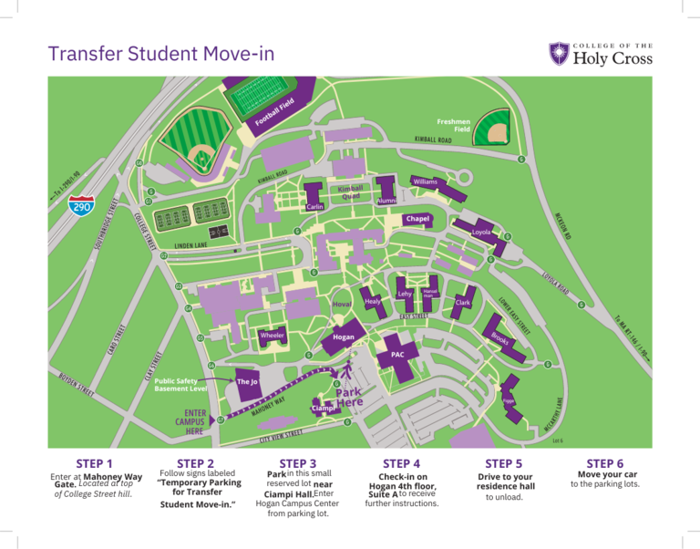 Transfer Student  Traffic Pattern Map