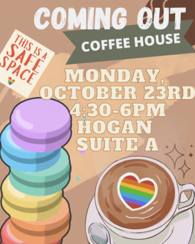 Coming Out Coffeehouse - Oct. 23, 2024