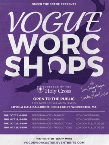 Vogue Worc-shops Oct. 17 - 26