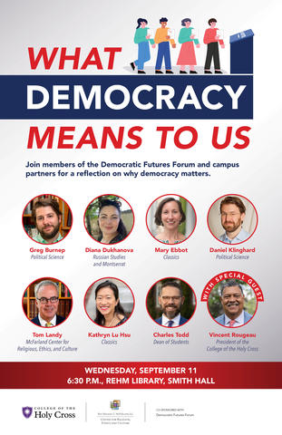 What Democracy Means to Us poster