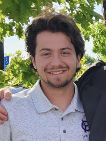 young man in a polo shirt